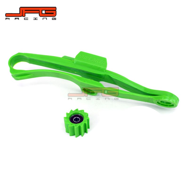 极速适用越野f摩托车KX250FKXF450导链胶条链条平叉保护胶导链轮