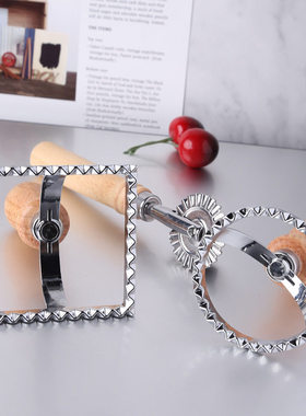 极速Raviolfi Cutter Pastry Press Mold Dumpling Lace Embossin