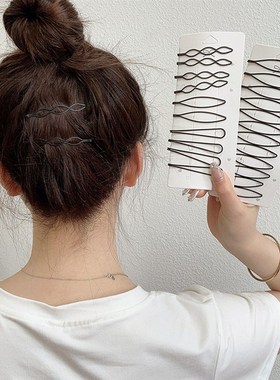 极速10/12/24Ps Multiolor Hair Clips Bobby Pins Wavy FYashion