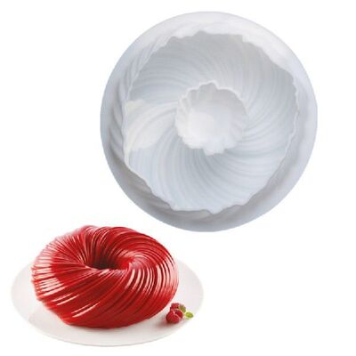 极速Turbine Mouslse Dessert Moulds Silicone Cake Molds Bakew