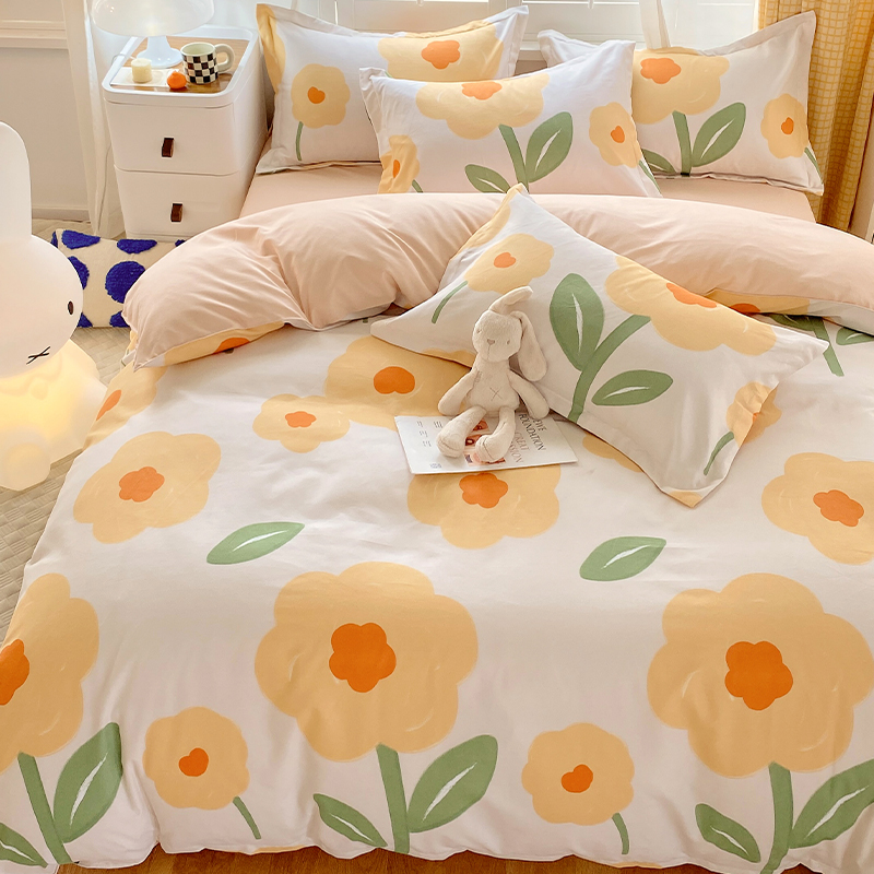 极速全棉被套单件学生宿舍单人双人被罩150x200x23S0被芯套1.8米