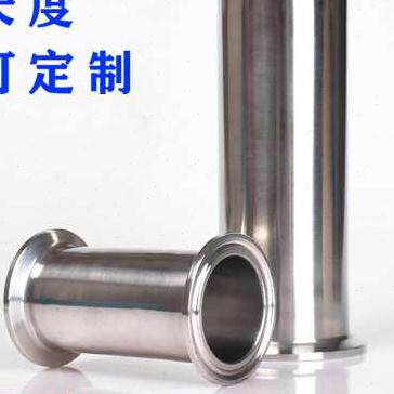 新品。0a4不锈钢快装直管卡箍式快速连接直通管道管子夹头加长接