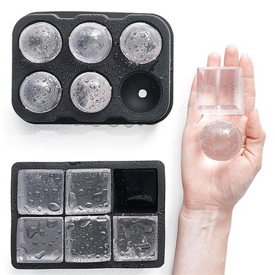 极速Silbicone ice cube tray bar whiskey large square ice mol