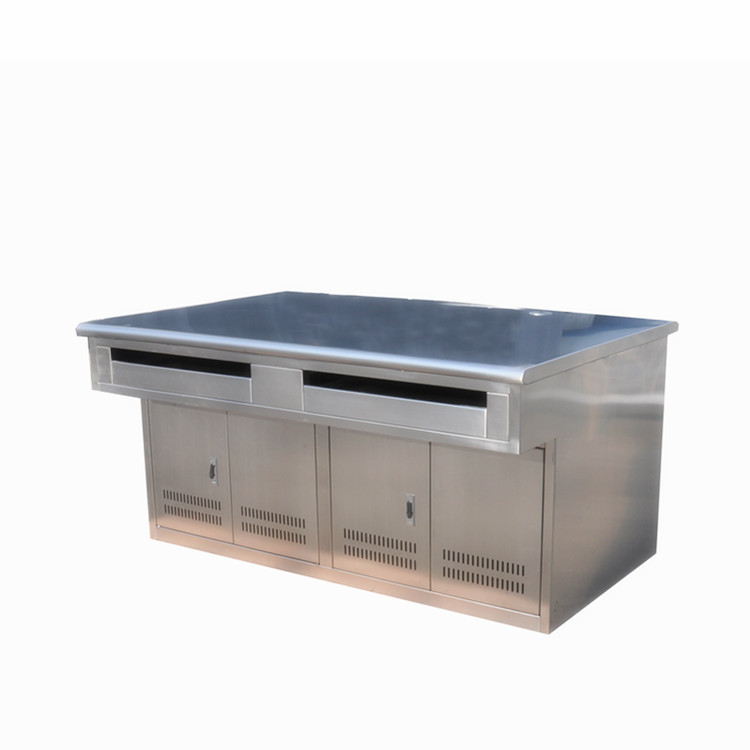 东安厂家SWT522A不锈钢中控操作监控台集控室值长台带键盘托