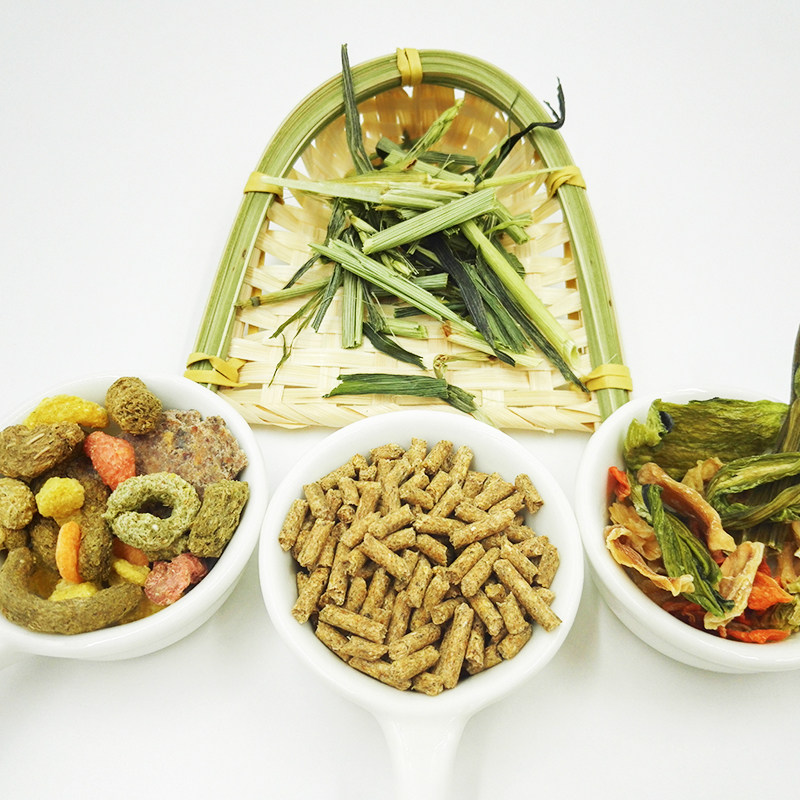 极速包邮营养兔粮成\幼兔主粮宠物饲料天竺鼠粮食5V斤装抗球虫安