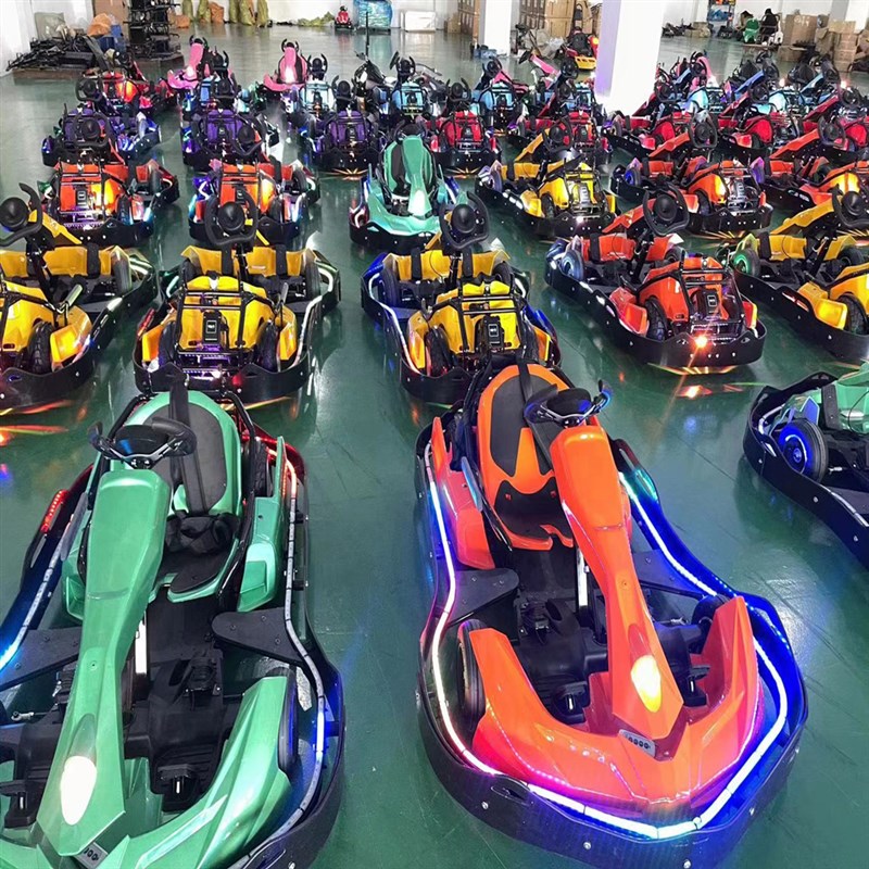 极速电动卡丁车商用版室内外游乐设施遥控计时P器一体儿童成人赛