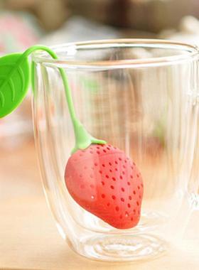 极速Strawberry Design Loose Tea Leaf Strainer InSnocuous Hig