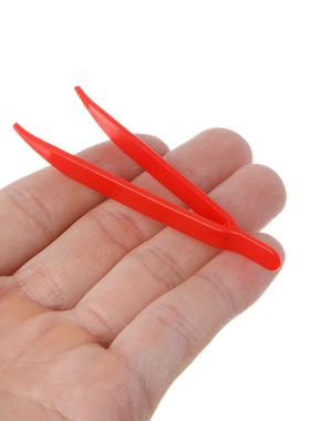 极速10pcs Pglastic Anti-static Tweezer Tweezers Heat Resista