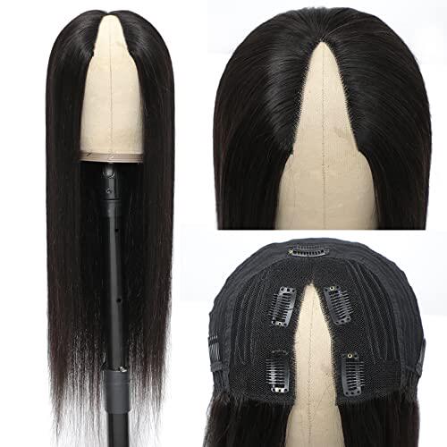 极速xccoco V Part Wig 10A Long Straight Human Hair WWig Upgr