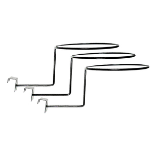 极速3x Metal Helmet Distplay Holder Stand Hanger Hook for Fi