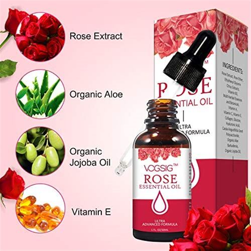 极速Rose Oil Esksential Oil  Rose Oil Relieves Moisturizes S