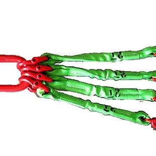 极速组合吊带四腿圆形吊装带高强涤纶一拖四tL5t10t信航起吊绳可