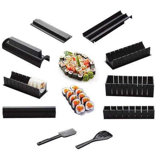 极速10a PCS/Set Sushi Maker Equipment Kit,Japanese Rice Cake