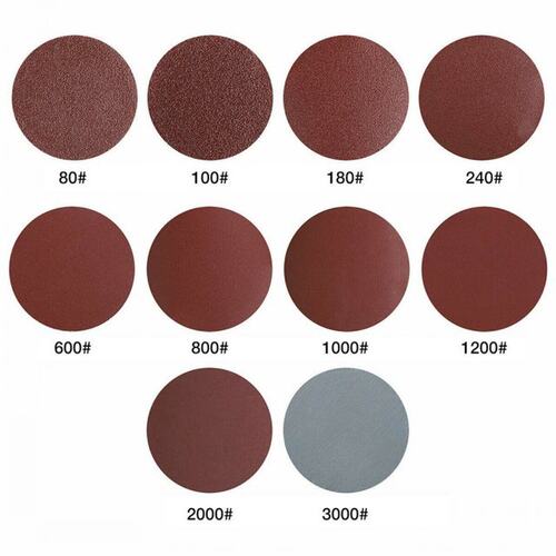 极速102pcs/set 2Inch 50mm Sanding Disc 80-3000Grit SXandpape