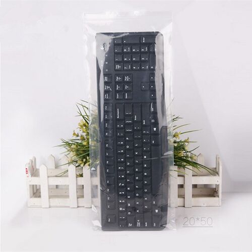 新品包邮PE20*j50*12丝透明加厚自封袋 键盘袋 长条形塑料包装袋1