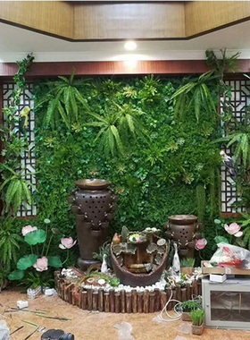 极速Artificial Grass Laswn Turf Simulation Plants Landscapin