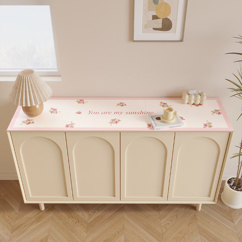 极速边柜垫玄关桌面保护垫防烫隔热耐脏电视机Q柜垫鞋柜垫防水防