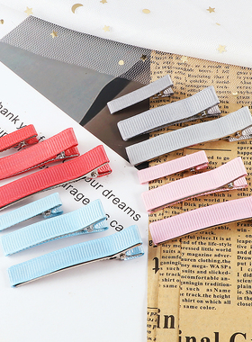 极速12PCS 3/5/6cm Basic DIY Hzair Clips Colorful Simple Hair