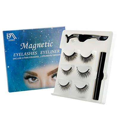极速Magnetic Eyeliner and Lashes Magnetic EyelashesV Kit Fal