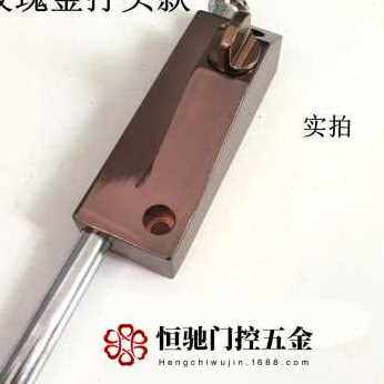 极速新品新恒驰有框玻璃门锁铝合金不锈钢包N边木门单门双开门推