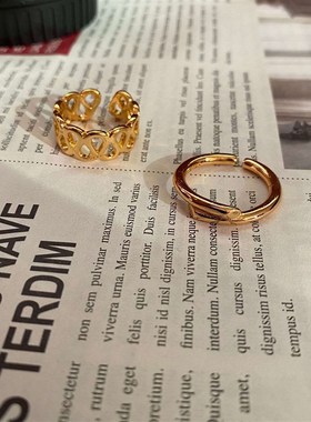 极速Faschionable personality tendy index finger open ring re