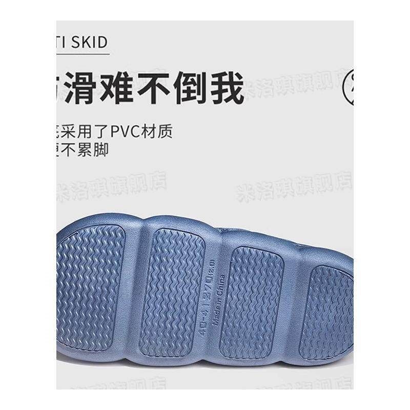 男士棉拖鞋秋冬季家居室内厚底防滑加大码46 47保暖 2025新款