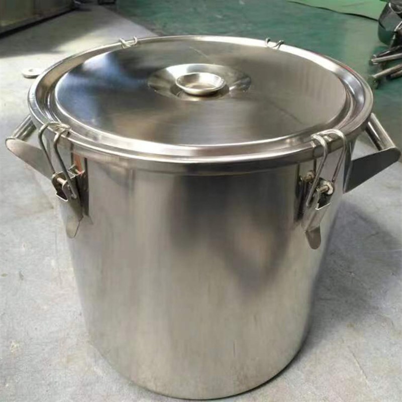 304不锈钢密g封桶 加厚多用汤桶316商用直口米桶油桶酿酒桶密封罐