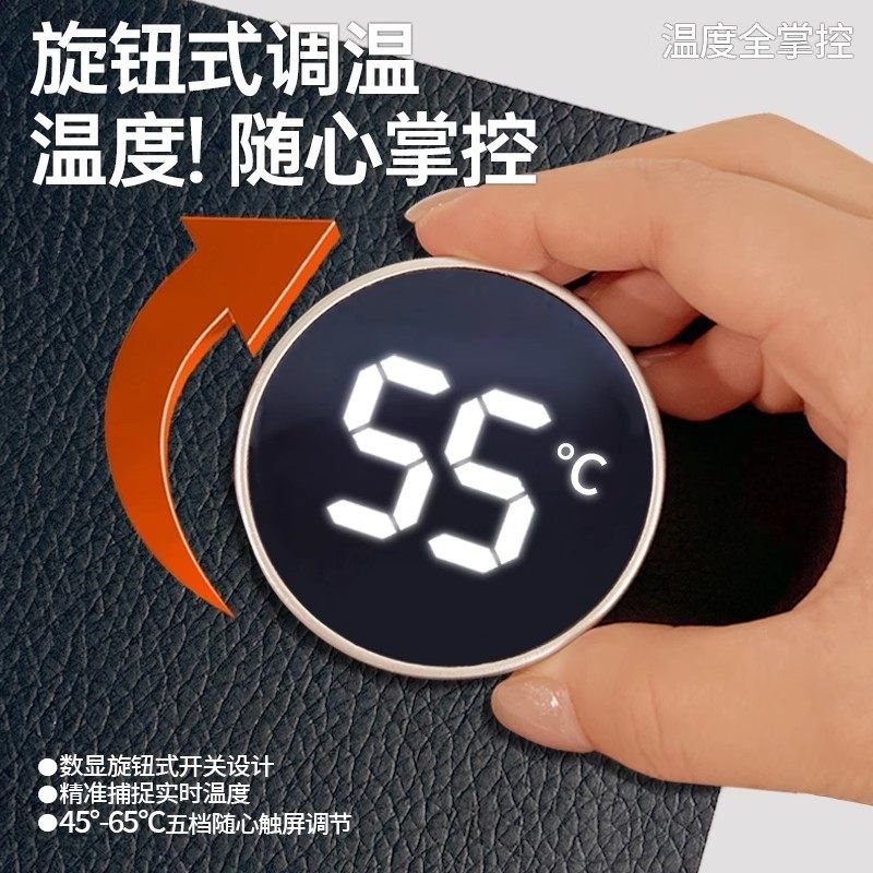 办公室超大加热鼠标垫冬天电脑桌面发热桌垫学生桌子写作业暖手垫