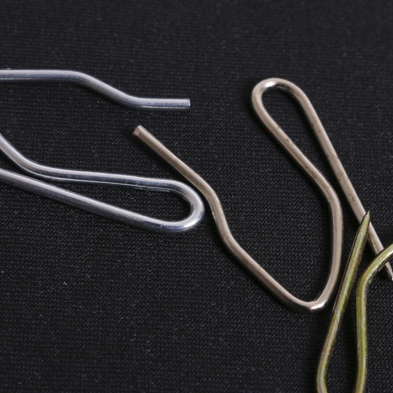 供应 多色简约 混选窗帘布带辅料 配件大小S钩挂钩单钩镀锌