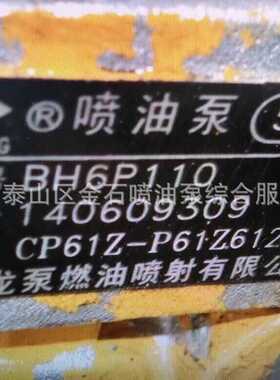 上柴配套喷油泵总成 CP61Z-P61Z612 龙泵配套油泵 BP5B44 原厂