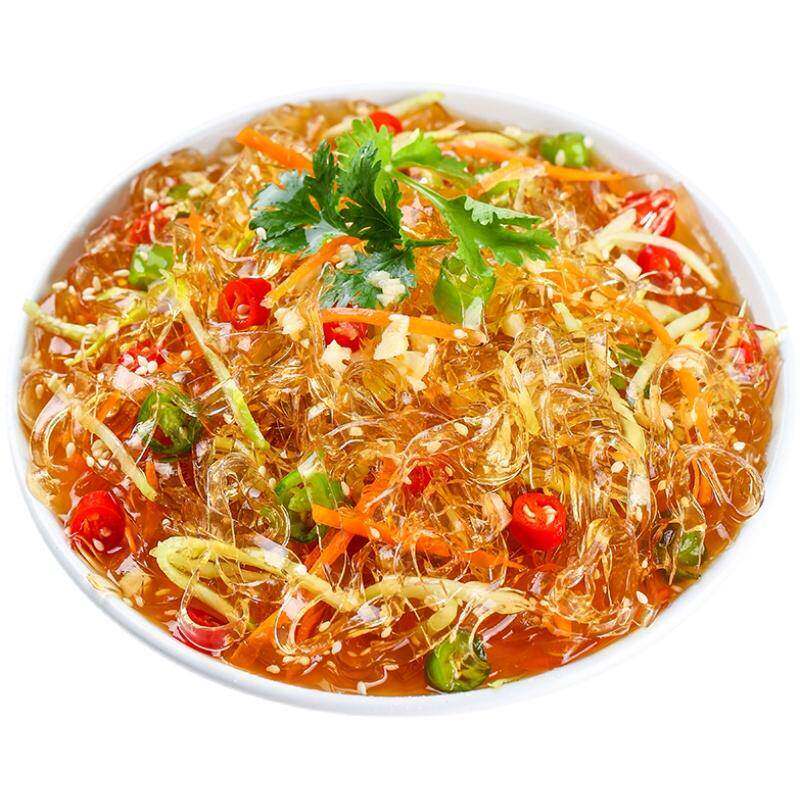 水晶海藻粉条0脂肪低卡轻食代餐海藻晶粉饱腹沙拉凉拌海带零食图片