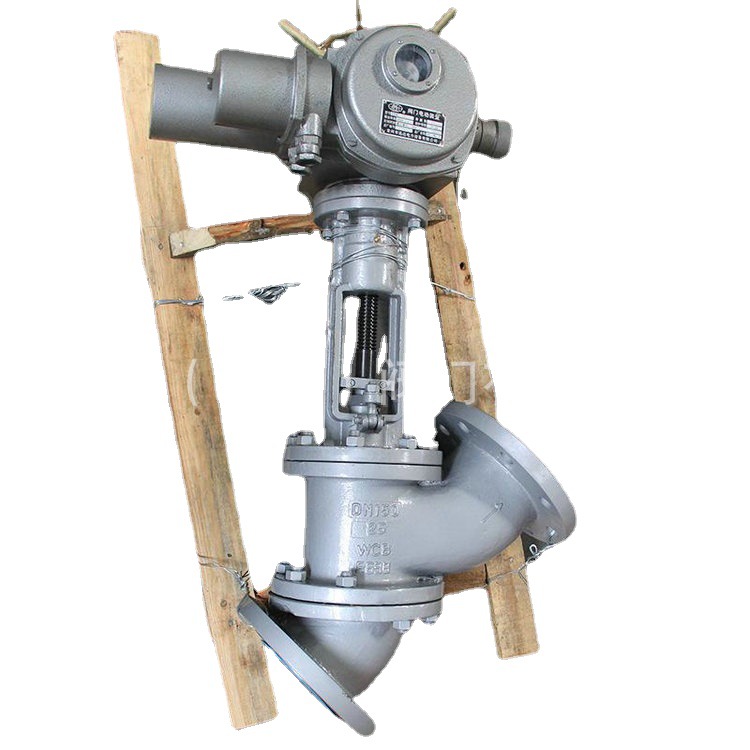 苏纽不锈钢Y型放料阀_FL941W-16PY型电动法兰放料阀