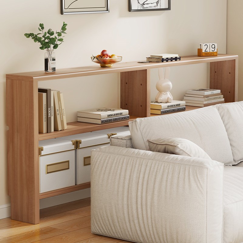 沙发后置物架靠墙床头落地超窄夹缝长条储物O柜遮暖气片的架子客