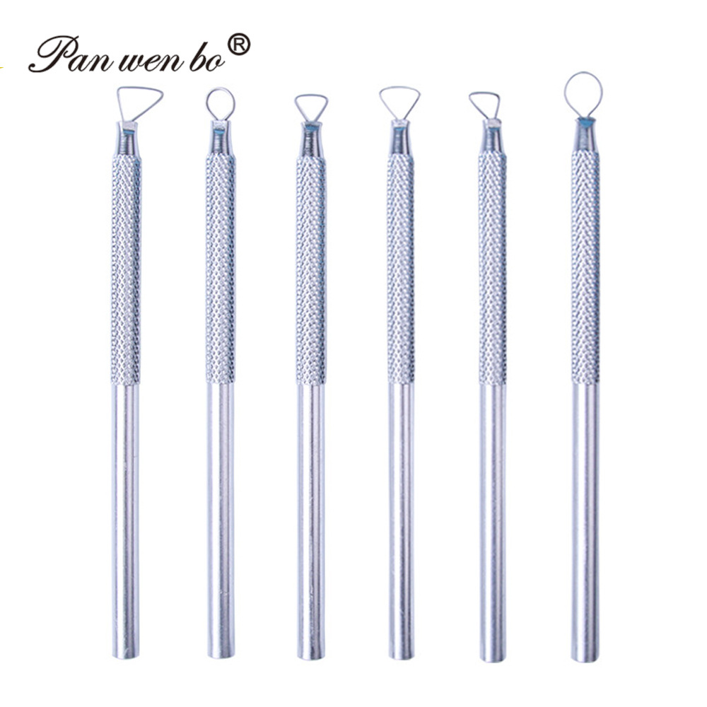 陶艺工具修坯铝棒6件套油泥雕塑工具泥塑刀泥塑工具刮刀精雕粘土
