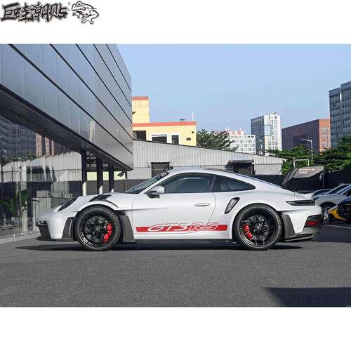 新款保时捷911 992GT3 RS专用车贴拉花GT3车门侧裙赛车装饰贴纸