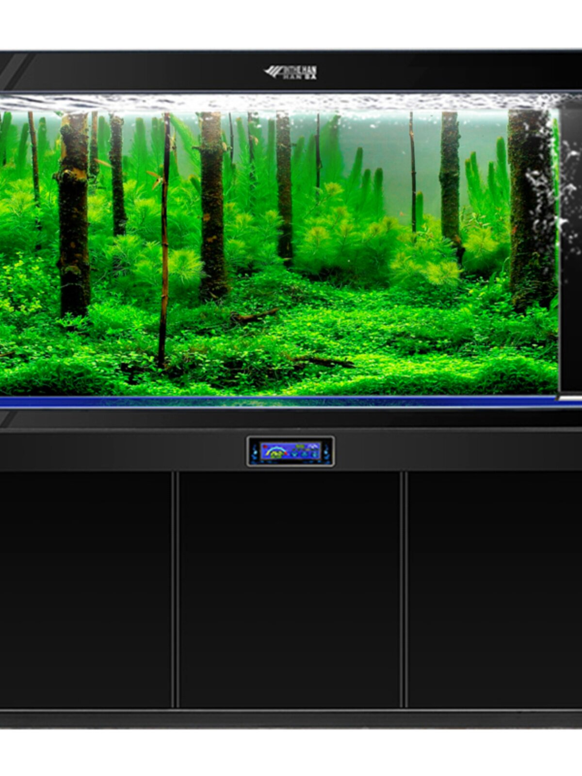 鱼缸背景贴纸画树根岩石水草5d立体高清图鱼缸背景图水族箱壁画贴