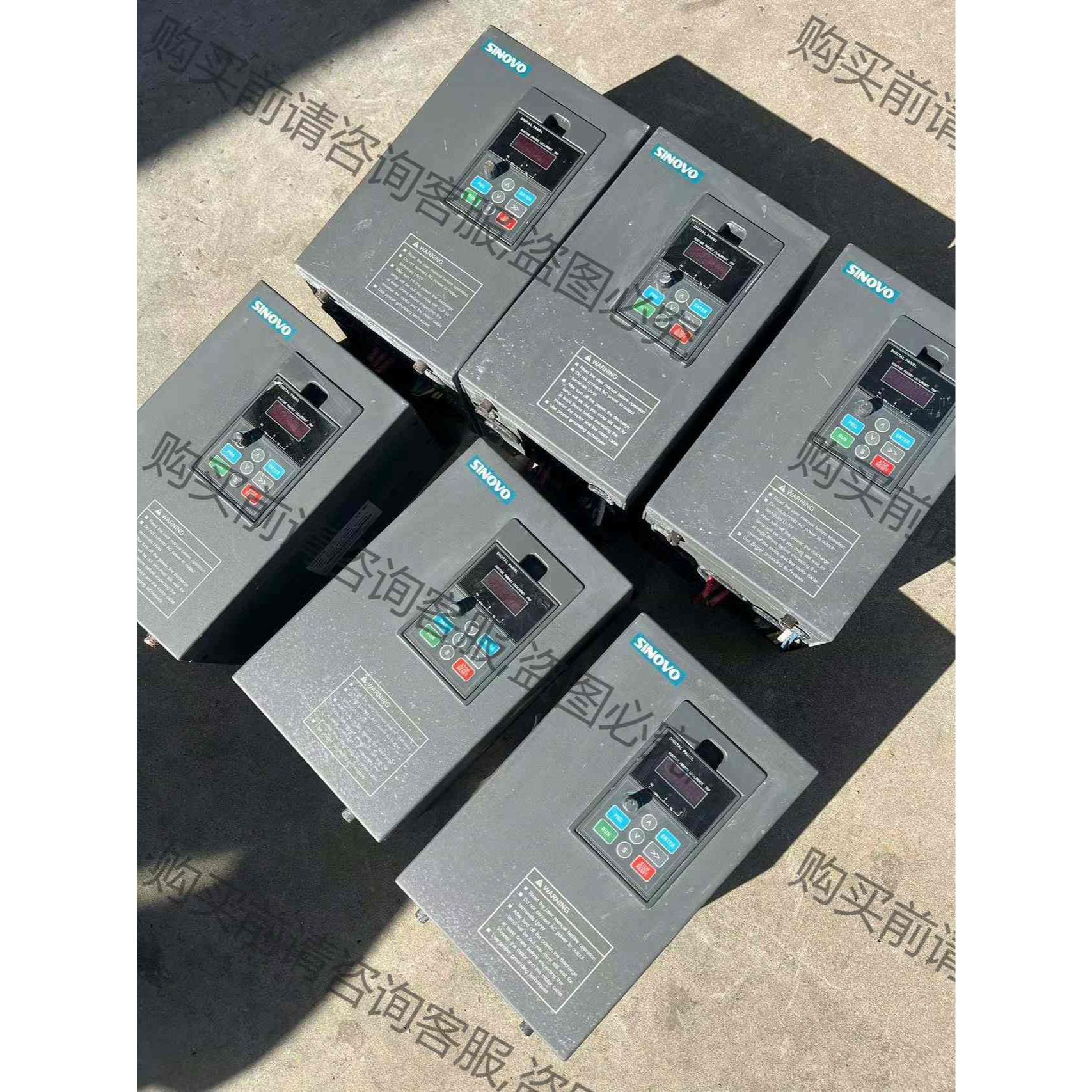 拆机SINOVO西林变频器SD200-4T-11G/15Pc 拍前议价