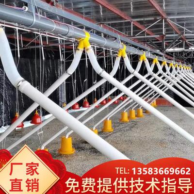 养鸡场自动喂料机鸡用养殖送料设备鸡舍全套自动上料投料简易料线