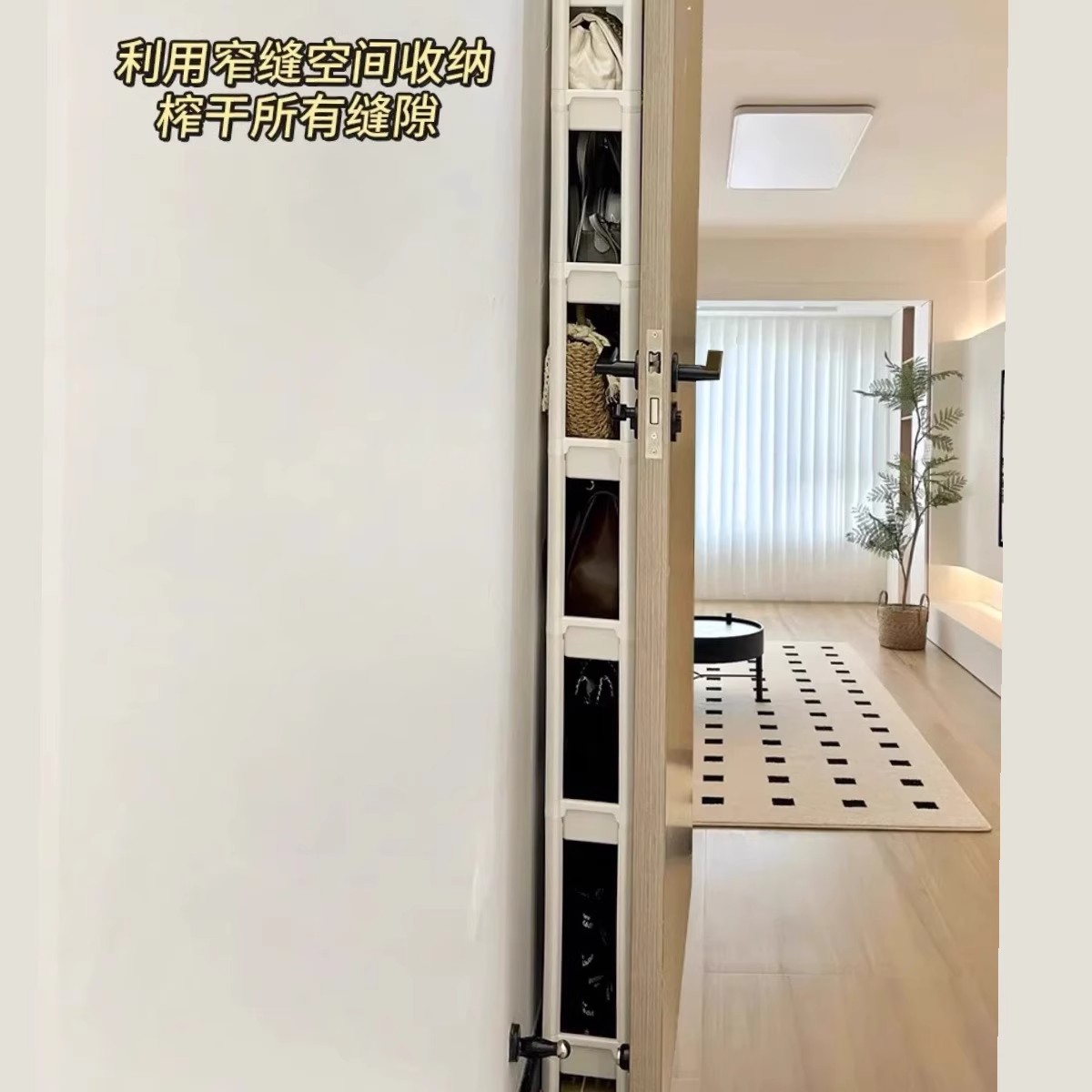 门后包包置物架免打孔挂钩