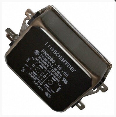 供应夏弗纳Schaffner 线路滤波器FN2060-10-06 快速连接单相通用