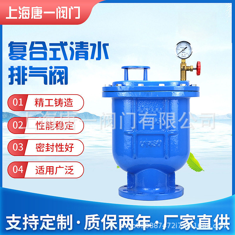 CARX-10复合式清水排气阀 复合式排气阀DN25 32 40 50 80 100 125