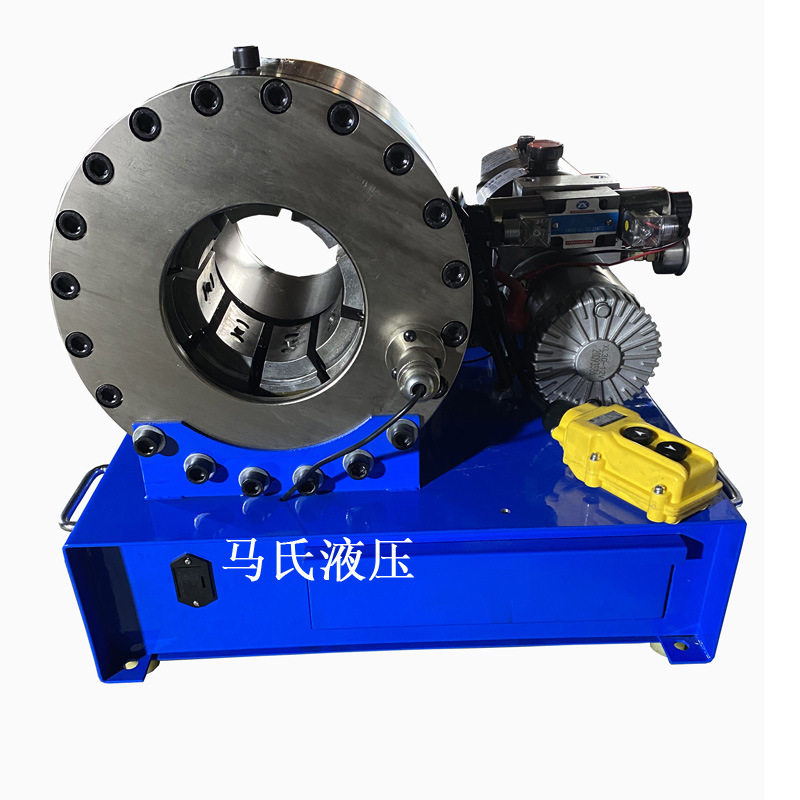 12V/24V车载扣压机 便携小型缩管机 油管压管机 高压管扣管机