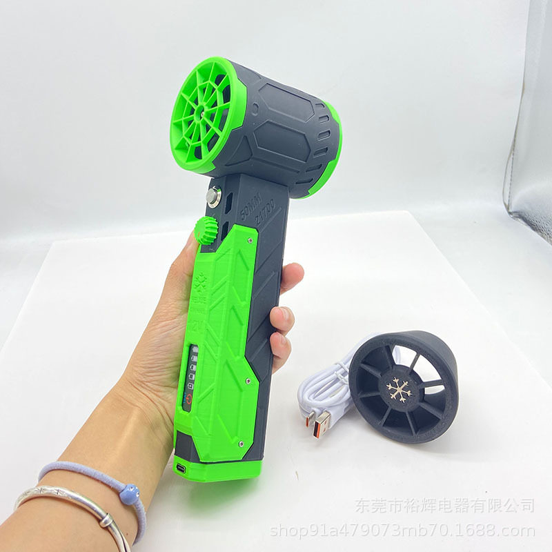 暴力手持涡轮喷气风扇手持式涡轮风扇，除尘器，键盘，清洁工具