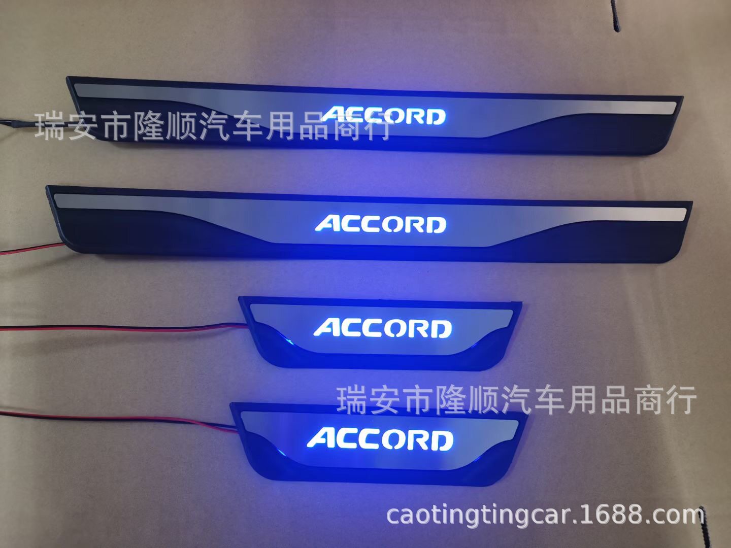 适用18-22款雅阁 十代雅阁 Accord 原厂款带灯迎宾踏板LED门槛条