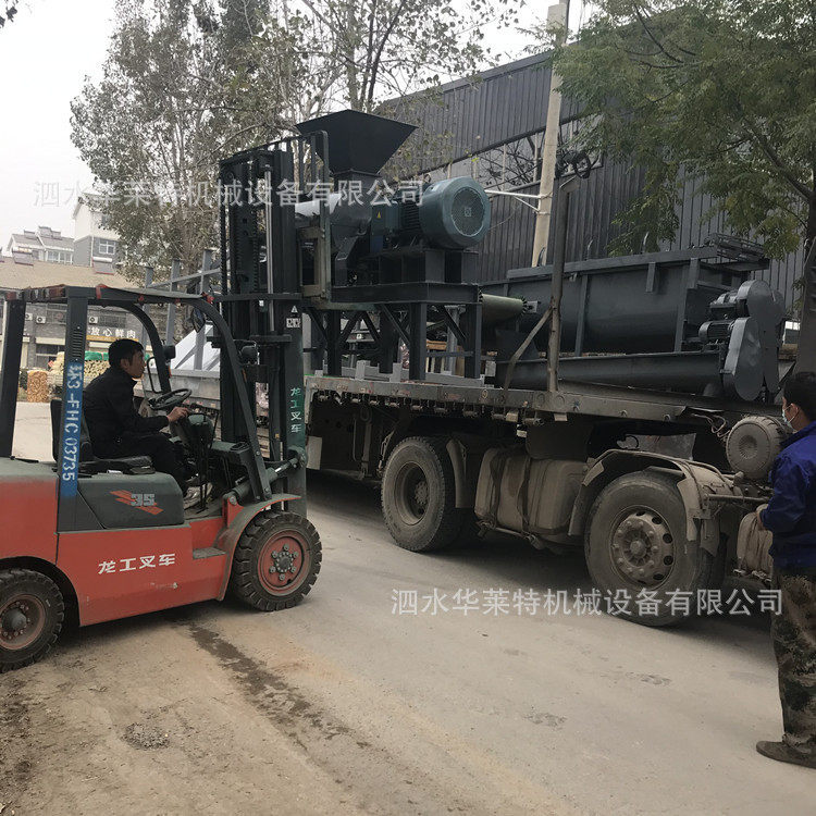 无筛底酒糟木糠粉碎机 南瓜芒果皮粉碎机 厨余垃圾鲜秸秆粉碎机