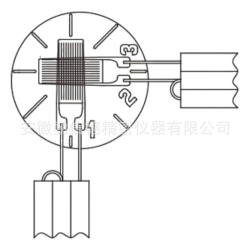 日本NMB美蓓亚三美FX-5-12T11W**-3测量用应变片电阻120标尺5