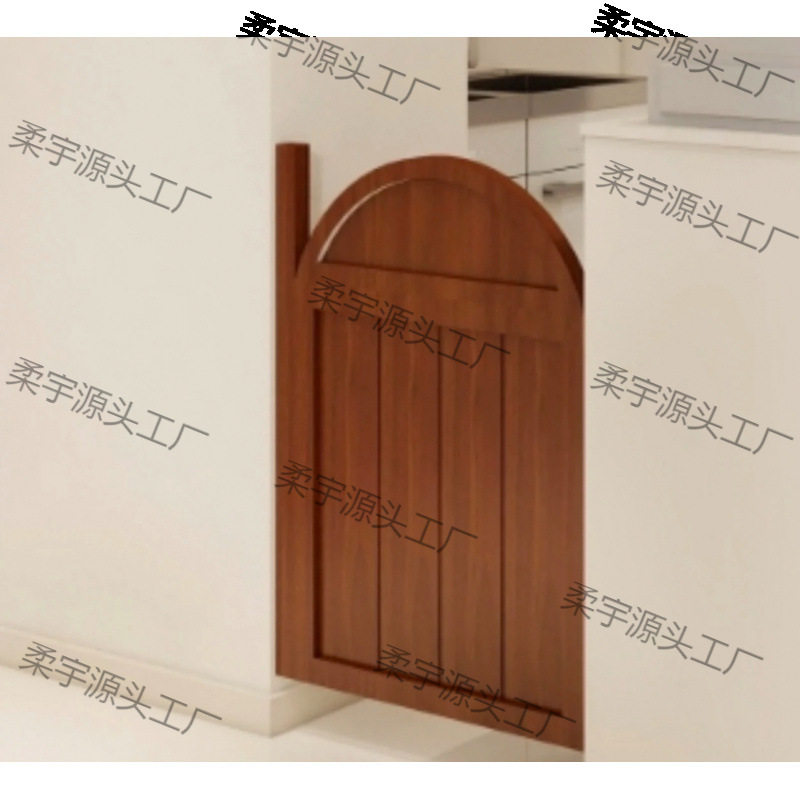 半腰门新款推拉门半截门半腰门牛仔门酒吧门隔断门栅栏门