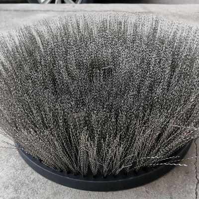 钢丝圆盘刷扫地机圆盘刷清扫车尼龙毛刷盘扫路车环卫车边刷加工