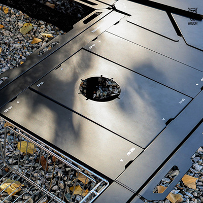 ARBOR IGT专用铝制燃烧板 韩国猫头鹰露营