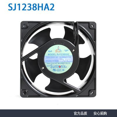 全新SANJUN/三巨SJ1238HA2 220V滚珠仪器控制柜机箱散热排风扇